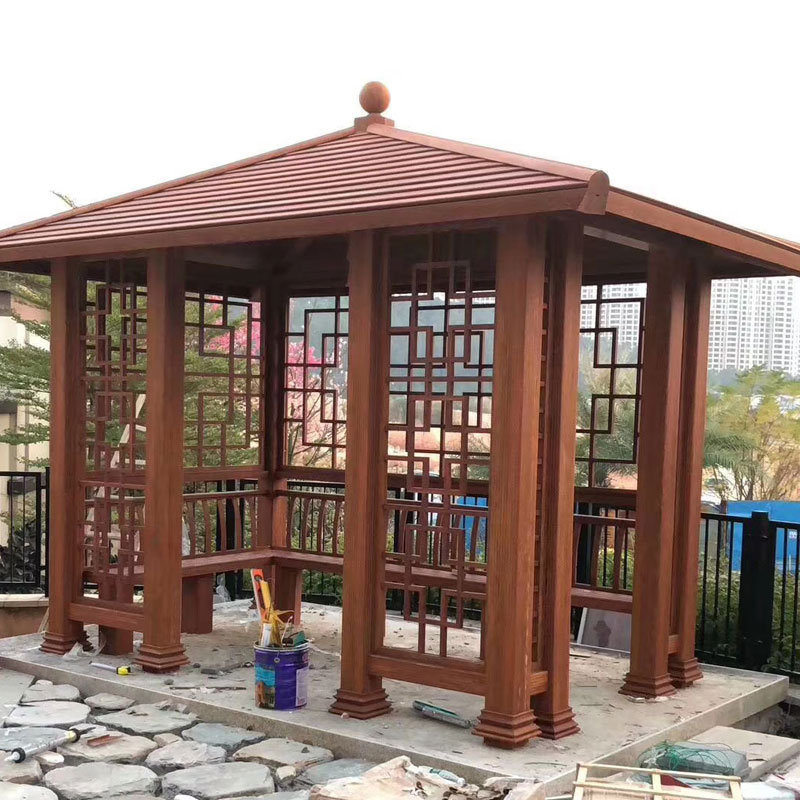 Gaya Cina Patio Modern Sunrooms Gazebo