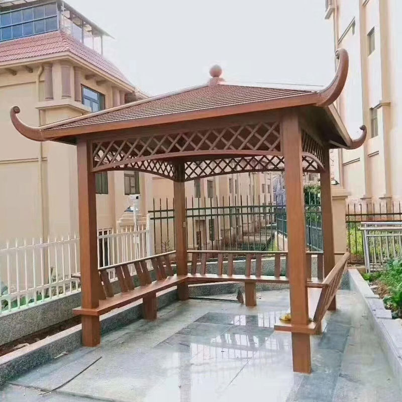 Gazebo Outdoor Gaya Cina Anyar