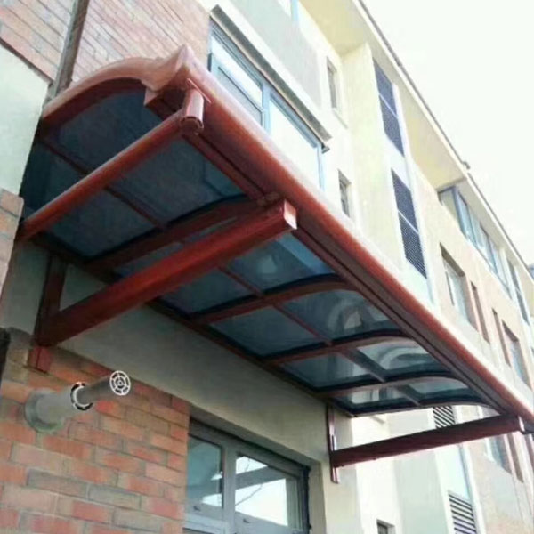 Fixed Metal Brackets Window Awning